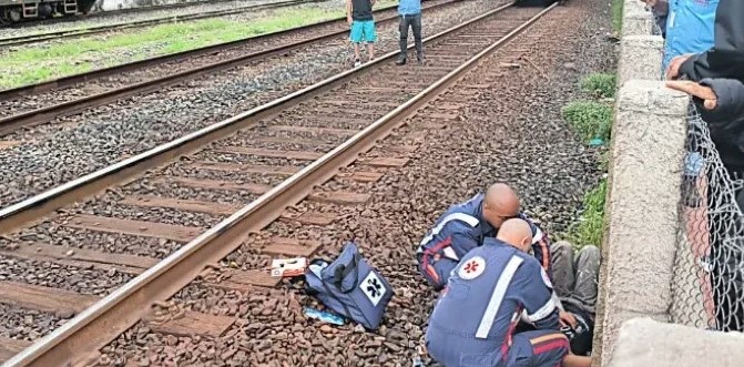 trem atropelamento bm trem atropelamento bm